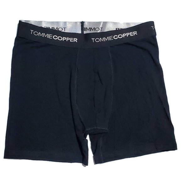NWOT - Tommie Copper Men's Core Copper Cotton Trunk in Black, Size S - Picture 2 of 5